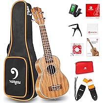 Ukulele Tenore Vangoa 26 Pollici In Mogano | Set Completo Per Principianti Con Custodia, Accordatore E Accessori - Foto 7