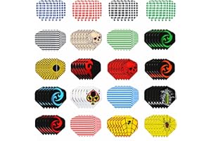 ToBeIT Set di alette per freccette, punzoni e anelli a molla