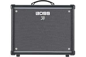Ampli Guitare Katana-50 EX Gen 3 BOSS | Ampli Combo de 50 Watts Compact amélioré pour Les Concerts | Haut-Parleur spécial amélioré de 12 Pouces (30 cm) | Line Out & Stereo Expand