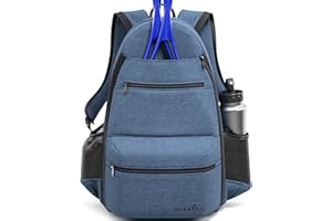 Athletico City-Tennis-Tasche – Tennisrucksack für Damen und Herren für 2 Tennisschläger und Schuhe – Tennistaschen mit Schlägerhalter für Tennis, Pickleball, Squash & Badminton – Tennistaschen für