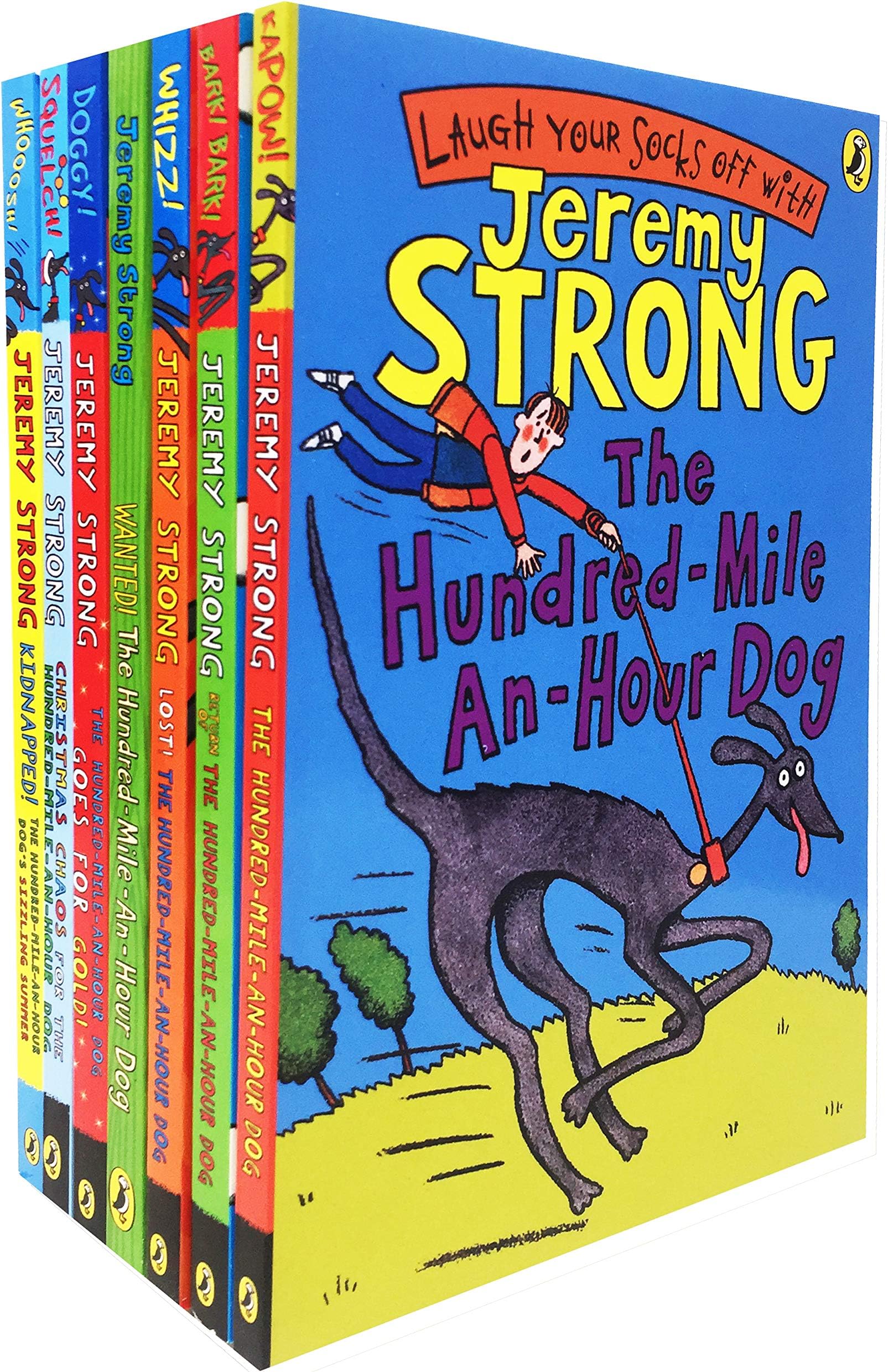 Jeremy Strong The Hundred-Mile-An-Hour Dog Canine Collection 7 Books Set