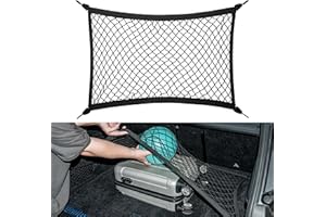 VEHIRIE Red Maletero De Coche, Una Sola Capa 70 x 50 cm Organizador De Maletero Red De Carga EláStica, DiseñAdo para Viajes Cortos, IR De Compras Y Acampar, para Toyota/Kia/VW/Hyundai