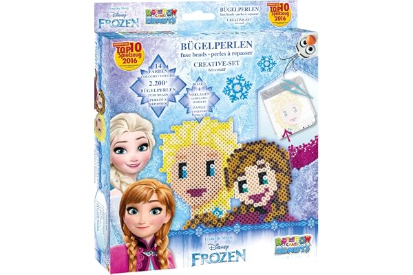 Craze- Disney Perles à Repasser, 54353, Bleu