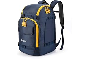 Unigear 50L/70L Ski Boot Backpack, Snowboard Shoes with Helmet Bag, Winter Sports Skiing Skating Rucksack