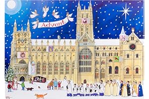 Alison Gardiner Christmas at the Cathedral Large A3 Traditional Festive Christmas Advent Calendar Made in UK