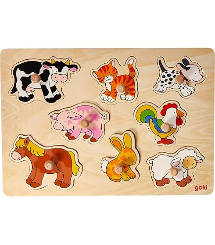 Toddmomy 2pièces Plateau De Jeu Puzzle Éveil Formes Géométriques Blocs Bois Colorés Apprentissage Garçon Fille Sens Observation Minutie Patience Développement Cérébral Supervision