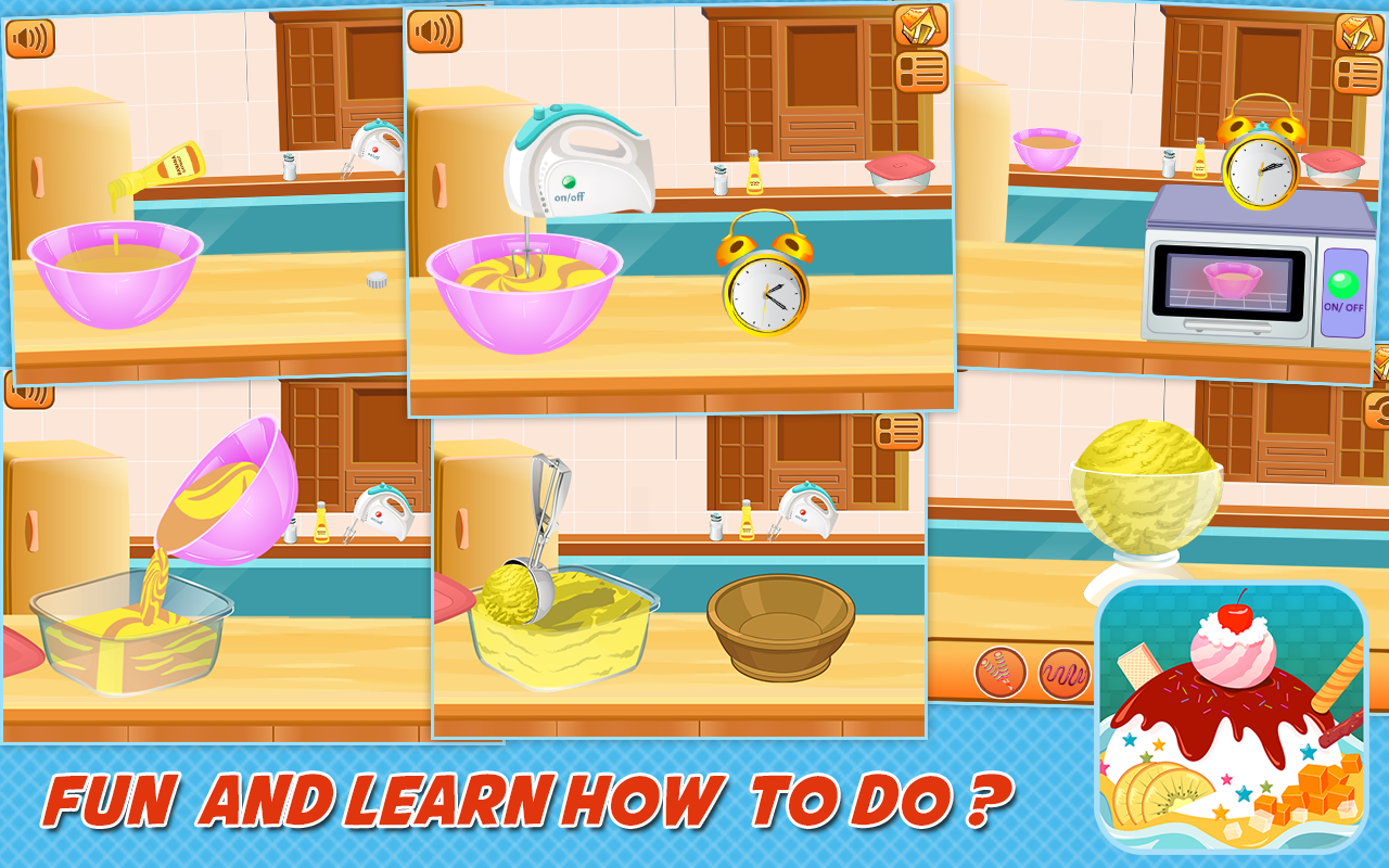 Ice Cream Maker Kids Games Amazon.co.uk Appstore for Android