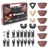 Orijinal Einhell XXL-CASE 70 Par&ccedil;a Multi-Tool Seti (BiM/CrV Dalma, HCS/HM/BiM Yarım Daire Testere Bı&ccedil;akları, Karb&uuml;r Delta Ras