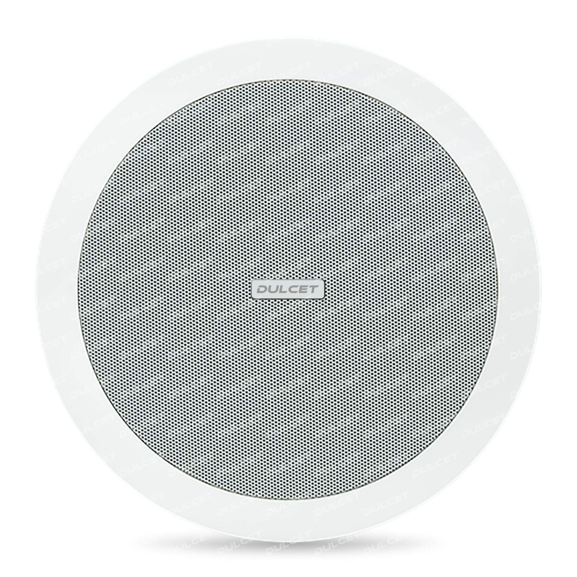 DULCET DC-CS6X 6.5 inch 10W Full Range 8 Ohms Wired Line Ceiling Speaker with Dedicated 100V Constant Supply Input & Line Matching Transformer specifically for PA Amplifier with 100V line Output
