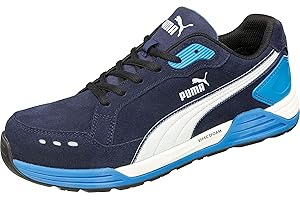 Puma Safety Airtwist Men’s Low Work Shoes, Safety Shoe, S3 ESD HRO SRC, Fibreglass Cap, Penetration Protection, Non-Slip, Heat-Resistant, Metal-Free
