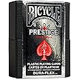 Bicycle Prestige Dura-Flex Playing Cards (Colors May Vary)