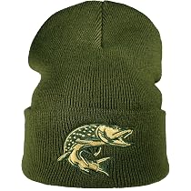 Bonnet Pecheur Bonnet: Carpe - Poisson - Pêcheur/Bonnet De Laine