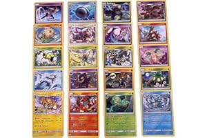 GECO Originale Pokemon Karten - 20 Verschiedene seltene Pokemon Rare Karten - Deutsch