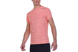 TCA Galaxy 4D-Stretch Mens Gym, Running, Training T Shirt - Gym Tops for Men, Running Top Men, Gym T Shirts Men