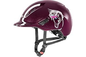 uvex kidoxx – Casque d’équitation Enfant léger et réglable