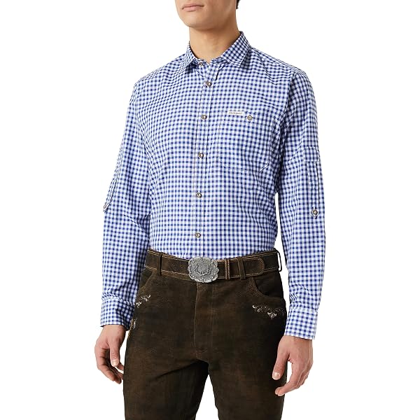 Pantalon Cuir Vintage Homme Steiermark - Lederhose Court Antik Taupe Avec Ceinture - Style Bavarois