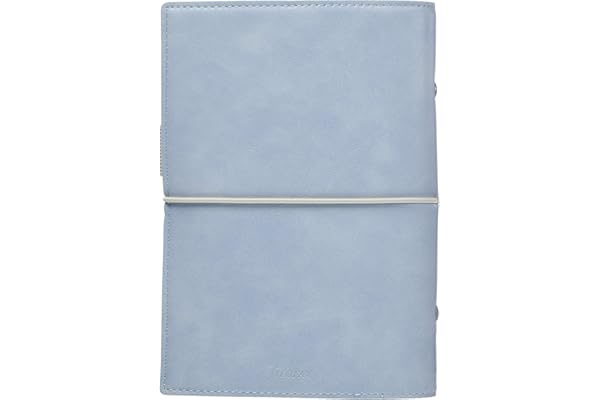 Filofax - Domino, agenda personnel, couleur bleu clair, bleu pâle, 2021