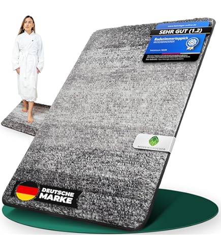 Amazon.de: Kleine Wolke Badematte aus Bambus PALITO Nussbraun 50 x 70 cm