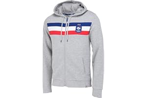 Equipe de France de Football Sweat zippé Capuche FFF - Collection Officielle Taille Homme