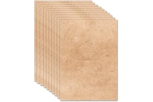 ‎MAVANTO 50x Briefpapier DIN A5 beidseitig Bedruckt - Blanko Briefpapier Set zum Beschriften und Bedrucken für Hochzeit, Geburtstag, Einladungen (A5, Vintage)