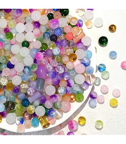 Lot De 100 Perles Rondes En Verre De Bohème Transparentes - Diamètre 4 Mm, Ancien Stock Tchécoslovaquie