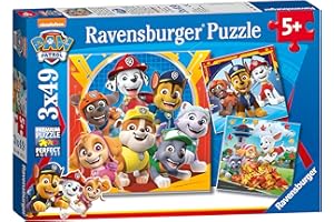 Ravensburger - Puzzle Enfant - Puzzles 3x49 p - Prêts à secourir - Pat'Patrouille - Dès 5 ans - 05048