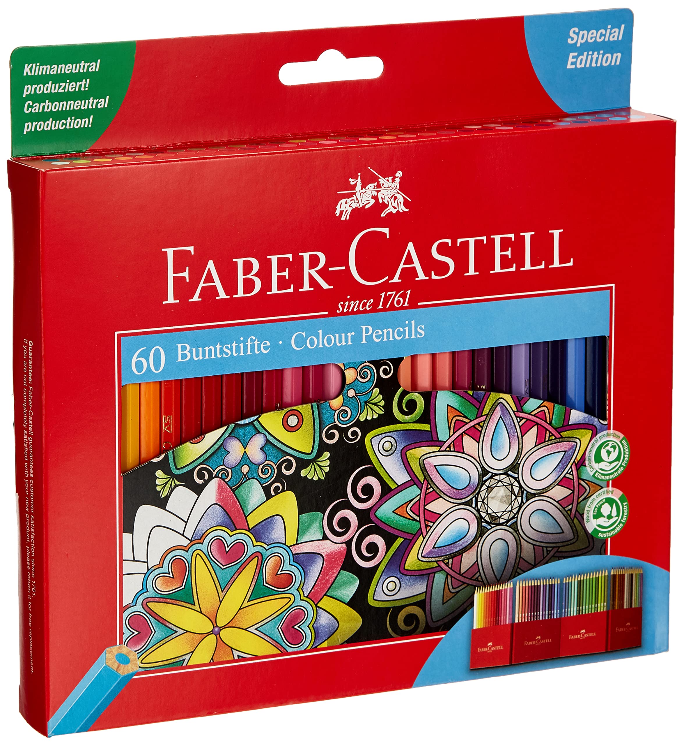 Faber-Castell 60 Colour Pencils - 111260