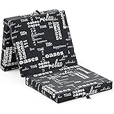 Betten-ABC Folding Mattress, 3 Piece Folding Mattress, Guest Mattress, Travel, Camping, Kids, Hardness: Medium Firm (Colour: 