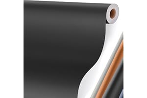 YAFLC Patch de Réparation en Cuir Noir, 40x160cm Kit de Patch en Cuir, Patch Cuir Rénovation pour Sièges de Voiture, Canapés, Sacs à Main, Vestes, Meubles.