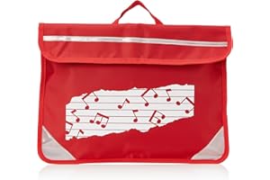 Mapac MP11310-RD Duo Music Bag with Motif - Red
