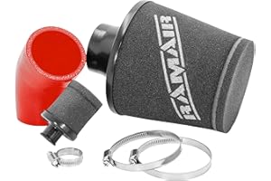 Ramair Filters Induction Intake Cone Air Filter Kit for Mini Cooper R50 1.6 1.4 - Red