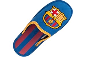 FCB Boy’s Barça Slippers - Official Barcelona FC Collection, boys, blue, 28