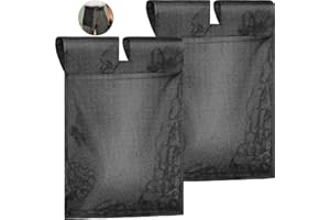 FABBAY 2 Stück Umpire Ball Tasche Umpire Gear Baseball Softball Umpire Bag Qualität Woven Polyester Stoff für Baseball Softball mit Gürtel Extra Groß