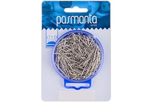 Alfileres para Modistas profesionales, Clásico Recto, En una caja, 300 piezas, Mercería de Costura Artesanal, de Pasmanta desde 1953