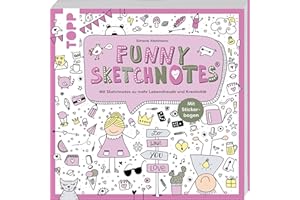 Funny Sketchnotes: Mit Sketchnotes zu mehr Lebensfreude und Kreativität. Mit Sticker-Bogen