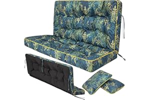 SALES CORE Sitzkissen Bankkissen Bankauflage für Gartenbank 100cm x 105cm x 8cm Schaukelkissen Palettenkissen Outdoor Wasserdicht Bodenkissen für Hollywoodschaukel Outdoor und Indoor Sitzauflagen Gartenmöbel