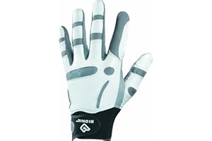 BIONIC Mens ReliefGrip Cabretta Leather Lightweight Padded Golf Glove - LH