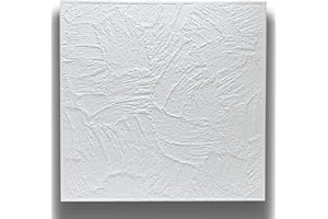 ETERNAL PARQUET 10 o 20mq (40 oppure 80 pezzi) di pannello decorativo a soffitto in polistirene compatto 50x50cm (spess. 1cm) LYON Pacco da 10 metri quadrati