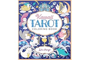 Kawaii Tarot Coloring Book: Color Your Way Through the Cutest of Tarot Cards--Kawaii Style!