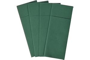 Alvotex Airlaid 227 - Servilletas de Cubiertos (32 x 40 cm, 50/1), Color Verde