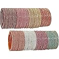 NMII Glass with Plain and Simple Design Glossy Finished Fancy Bangle Set For Women and Girls | Glass Bangles | Stylish Women's Bangles