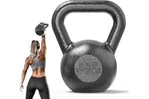 PROIRON Cast Iron/Neoprene Coated kettlebell Weight for Home Gym Fitness & Weight Training (4KG-24KG)