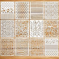 OOTSR 60Pcs Animal Painting Stencils Set, 3" Art Templates For Crafts