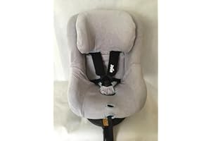 FANGZIN Summer Cover Slipcover for Joie Spin 360 Terry Cloth 100% Cotton Light Grey