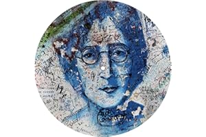 AGE PRINT - Slipmat - panno feltro per giradischi vinile "John Lennon"