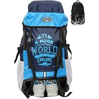 POLESTAR XPLORE 55 ltrs Rucksack Hiking Backpack with Rain Cover and Shoe Compartment