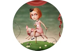 AGE PRINT - Slipmat - panno feltro per giradischi vinile"Imaginaria" TB99