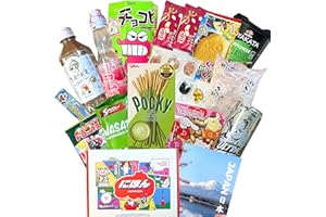 JEOLLANAMDO THE KITCHEN OF KOREA ASIA - Boîte à goûter - Snacks et boissons originaux de la Corée et du Japon - Sucrées et salées - Avec guide de culture en allemand (boîte à goûter japonais)