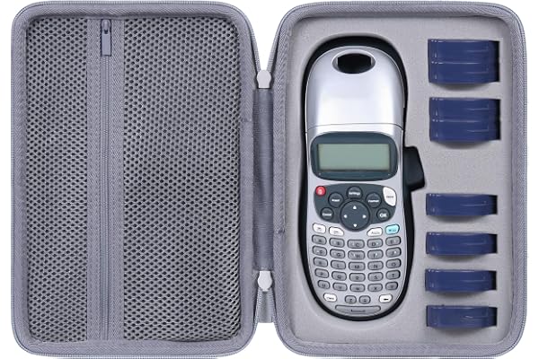co2CREA Dur Étui de Voyage Rigide Housse Cas Coque pour Dymo LetraTag LT-100H / LT-100H Plus Machine à étiquettes portative