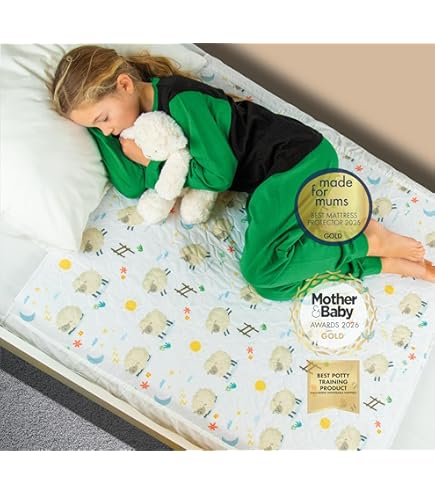 Lot De 2 Alèses De Lit Bedwetz | Protège-matelas Imperméables Pour